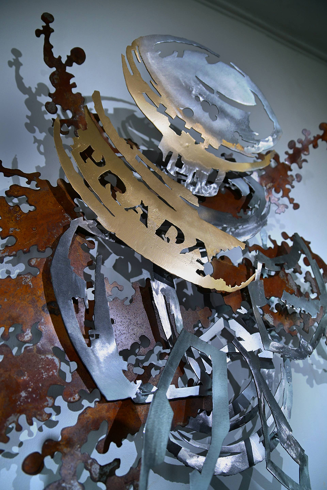 Sculpture "PRADA" EXPLOSION OF THE SENSES